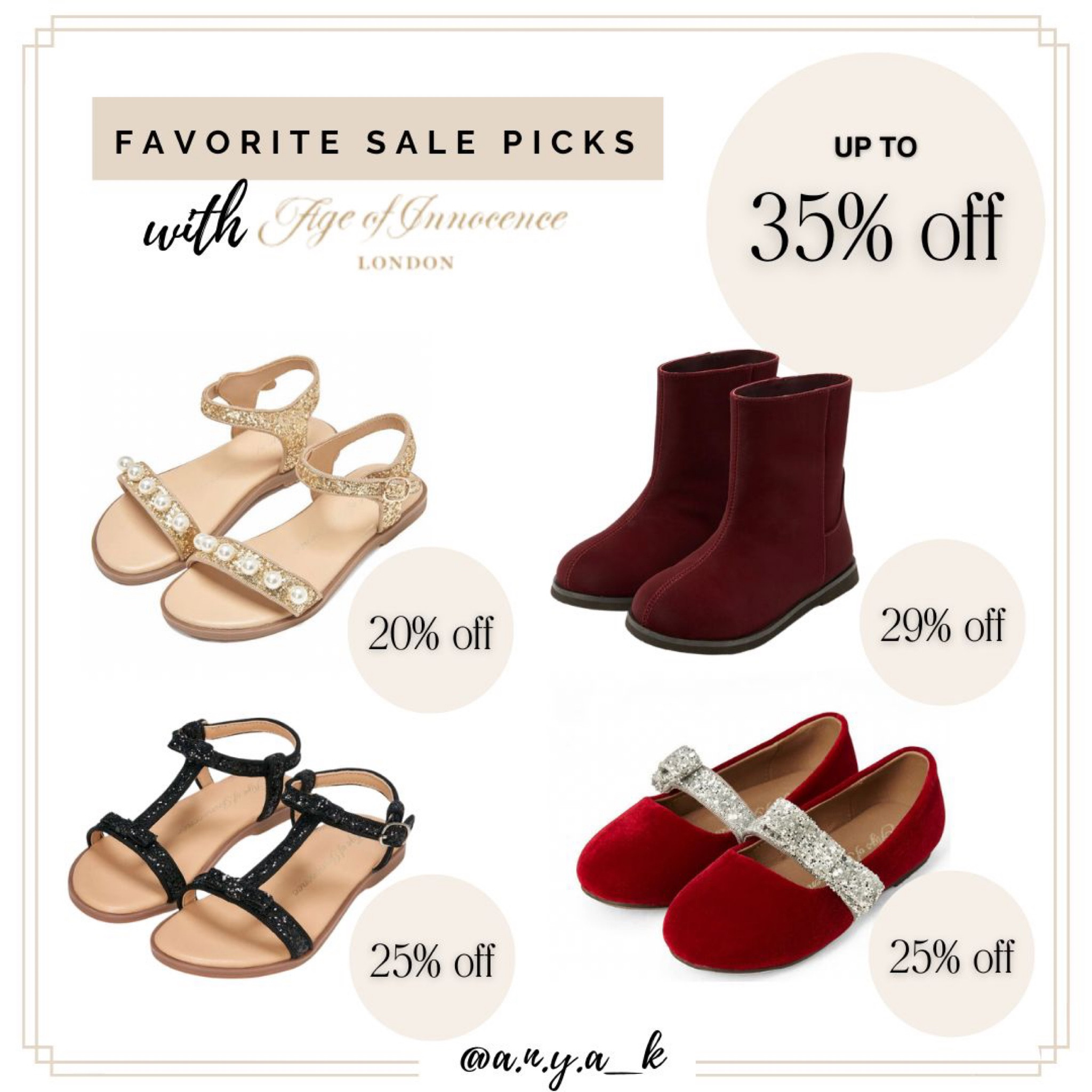 Favorite Age of Innocence Summer Sale Picks! 

#girlsshoes #girlsdressshoes #shoesale

#LTKKids #LTKFamily #LTKSummerSales