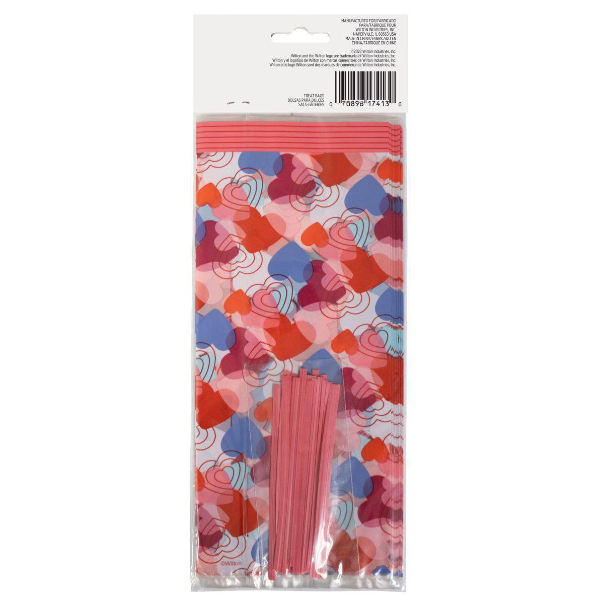 Wilton 20ct Love Plastic Treat Bags | Target