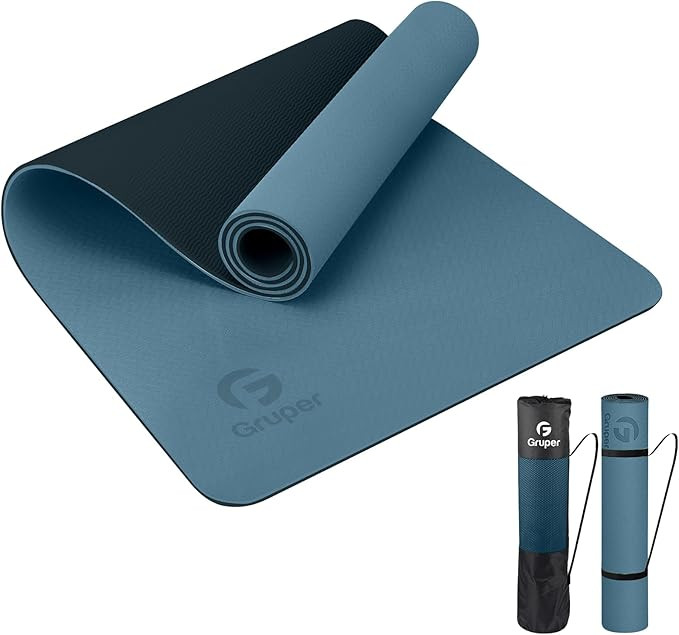 Yoga Mat Non Slip, Eco Friendly Fitness Exercise Mat with Carrying Strap,Pro Yoga Mats for Women,... | Amazon (US)