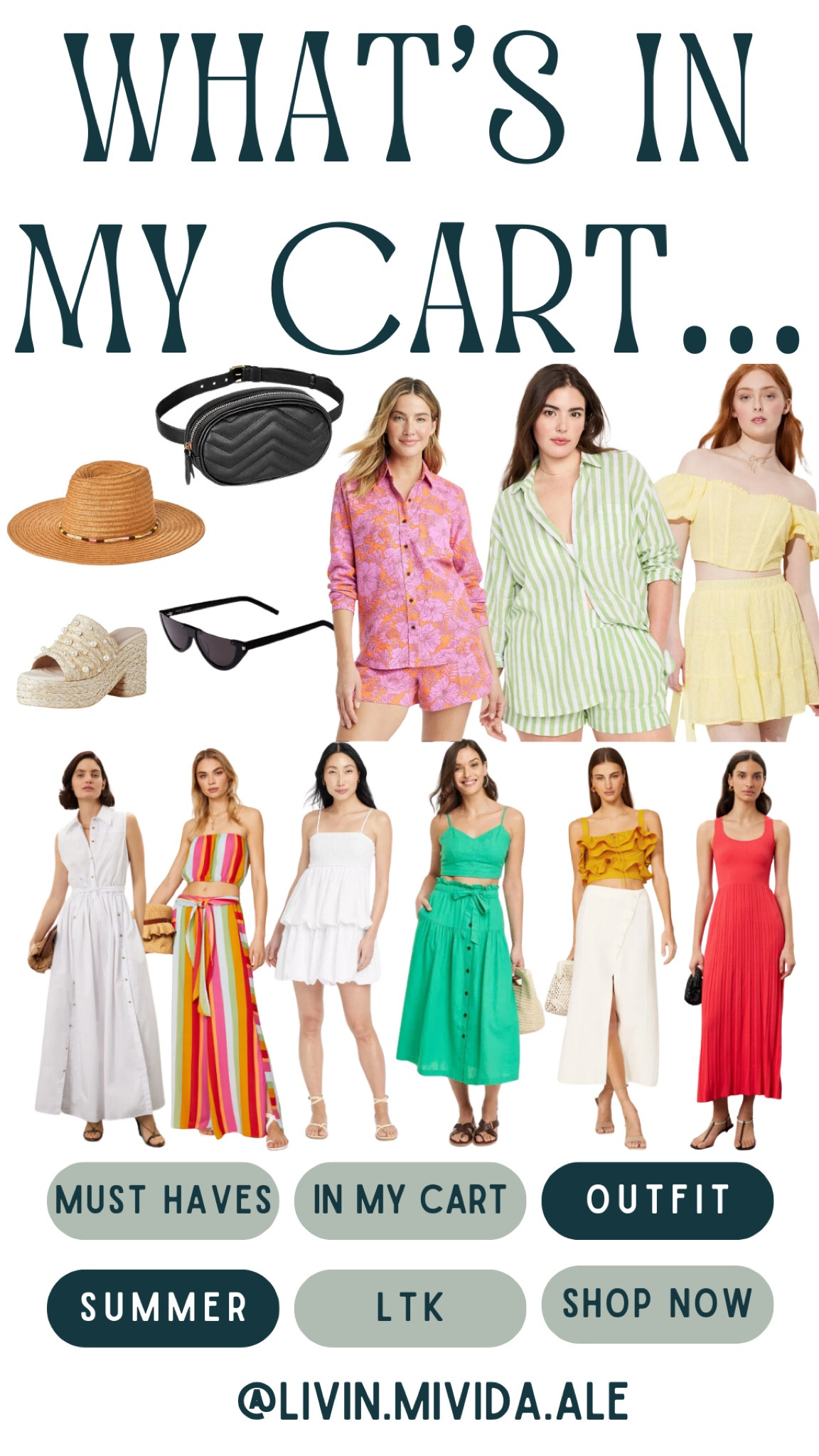 What's in my cart?! Outfits for Summer ☀️

#LTKSeasonal #LTKBeauty #LTKStyleTip