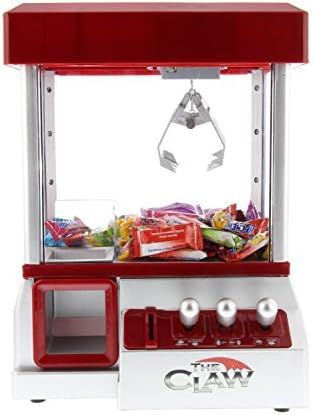 Electronic Arcade Claw Machine - Toy Grabber Machine With Flashing LED Lights and Sound | Amazon (US)