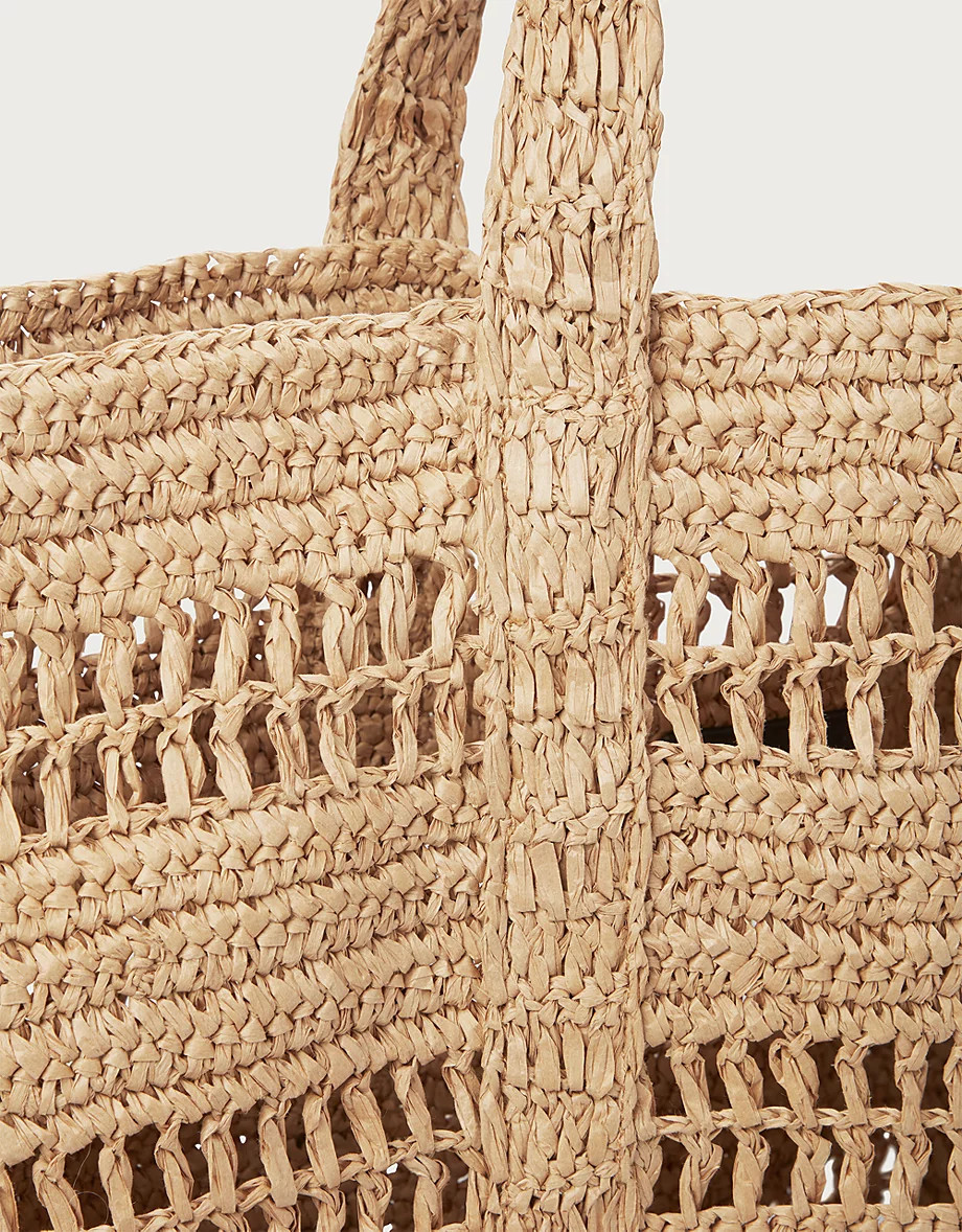 Straw Shopper Bag | Bags & Purses | The  White Company | The White Company UK & ROW