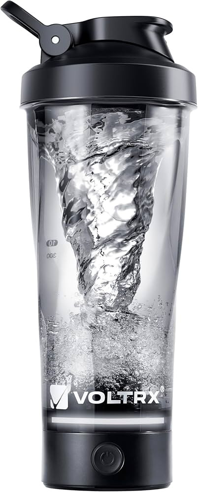 VOLTRX VortexBoost Electric Shaker Bottle, USB C Rechargeable Protein Shake Mixer, Shaker Cups fo... | Amazon (US)