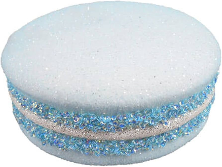 December Diamonds Cotton Candy Land 7" Blue Macaron Hanging Ornament | Amazon (US)