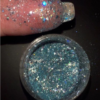 Glitter de maquiagem Cinderela - Use Glow | SHEIN