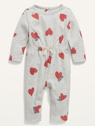 Cozy-Knit Printed Jumpsuit for Baby | Old Navy (US)