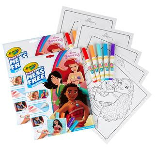 9 Packs: 2 ct. (18 total) Crayola® Color Wonder® Disney Princess Mess Free Coloring Pad & Markers | Michaels® | Michaels Stores