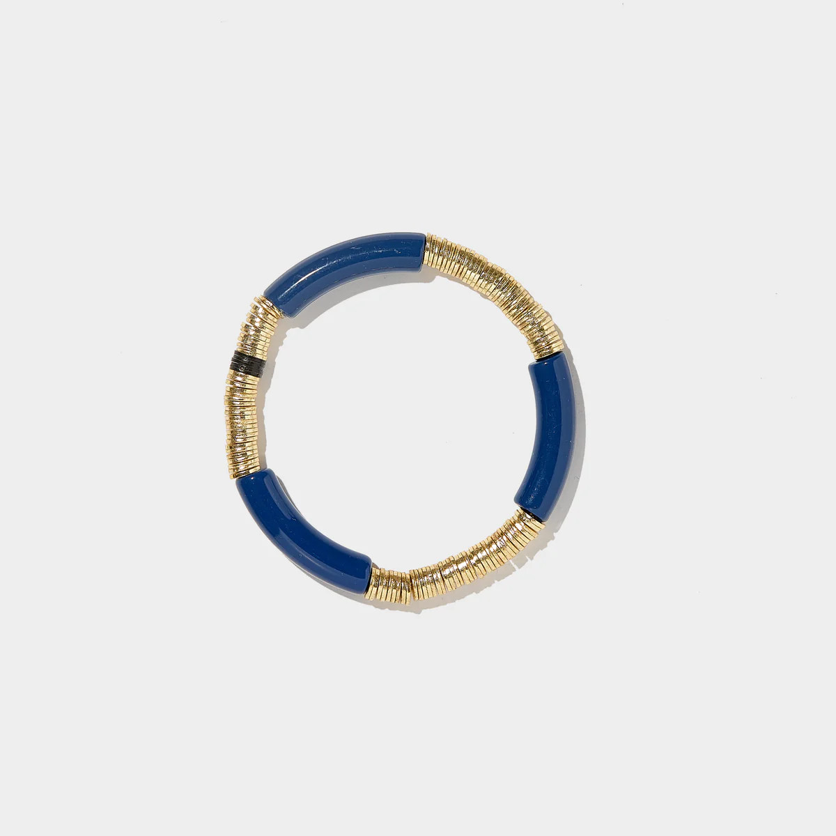 Navy Zo Bracelet 6mm | Allie + Bess