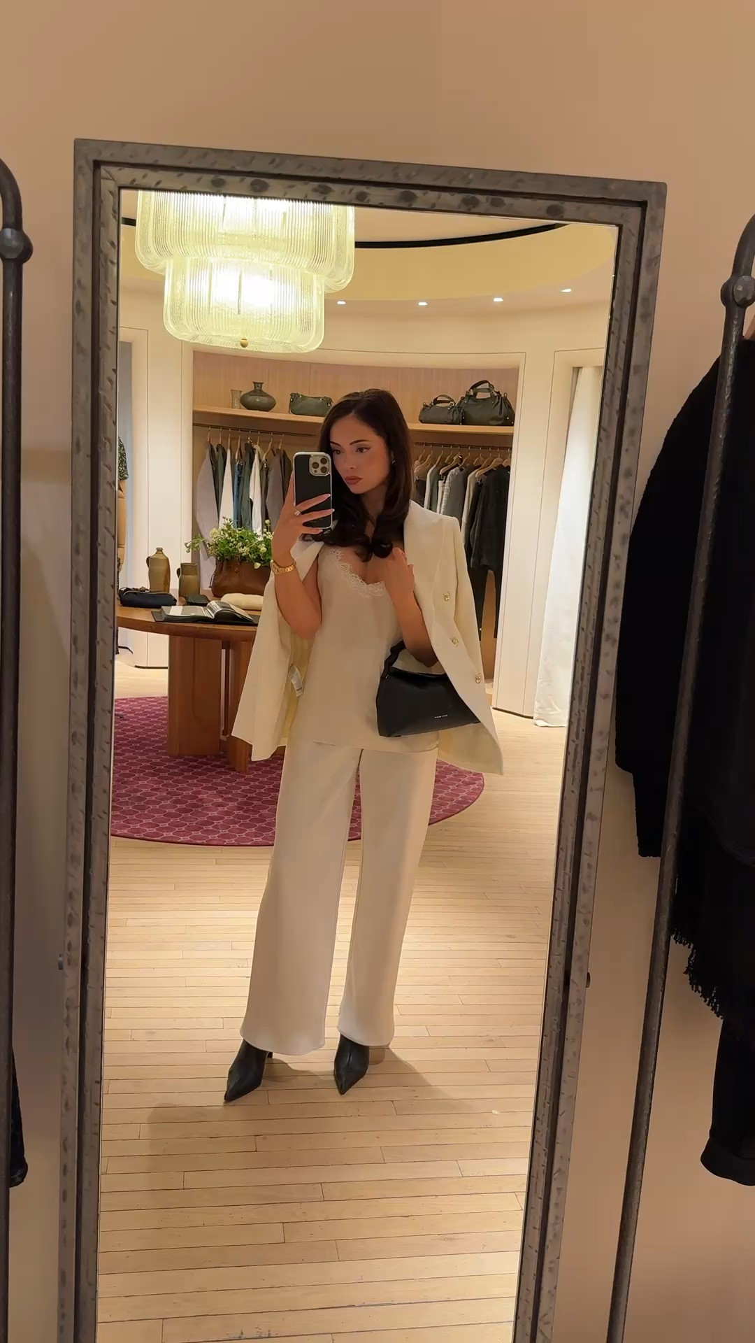 Kicking of London Fashion Week with the store opening of Gerard Darel! Here’s what I wore! Bonus points because it was so comfortable! Wearing size 6/XS in everything 
Bag - Esin Akan code ZARA40

Styled by me 🤍

#lfw #londonfashionweek #fashionweek #fashionweekoutfit #whattowear #stylingideas #satintrousers #allwhitelook #creamoutfit #autumn #autumnoutfit #autumnlookbook #autumnfashion #ankleboots #womenswear #womensfashion #creamblazer #reiss #cos #hollandcooper #esinakan #zaraannec #zaraanne #zarachase #zaraannechase #quietluxury #oldmoney #luxury #luxuryfashion

#LTKautumn #LTKFashionMonth #LTKstyletip