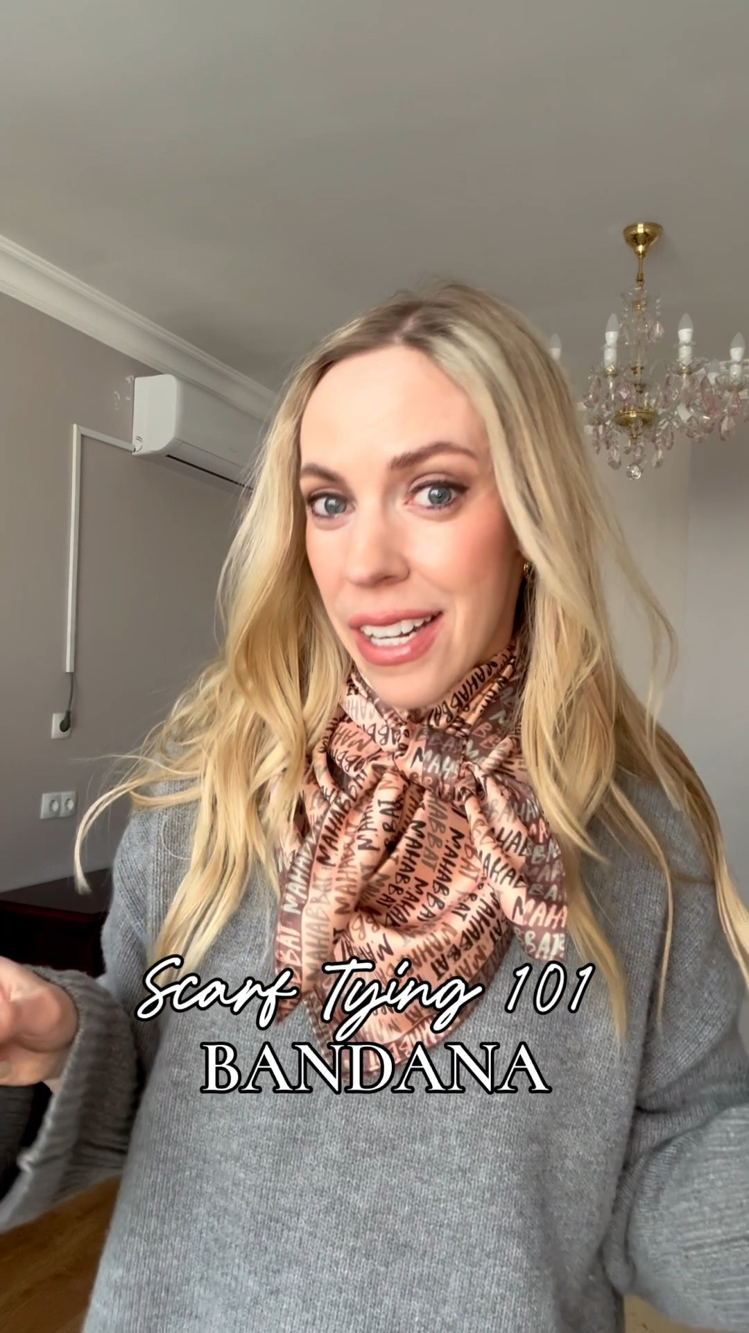 Scarf tying tutorial, silk scarf, scarf style tips

#LTKSaleAlert #LTKSeasonal #LTKWorkwear