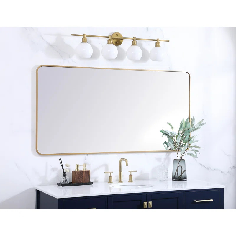 Alessandra Metal Wall Mirror | Wayfair North America