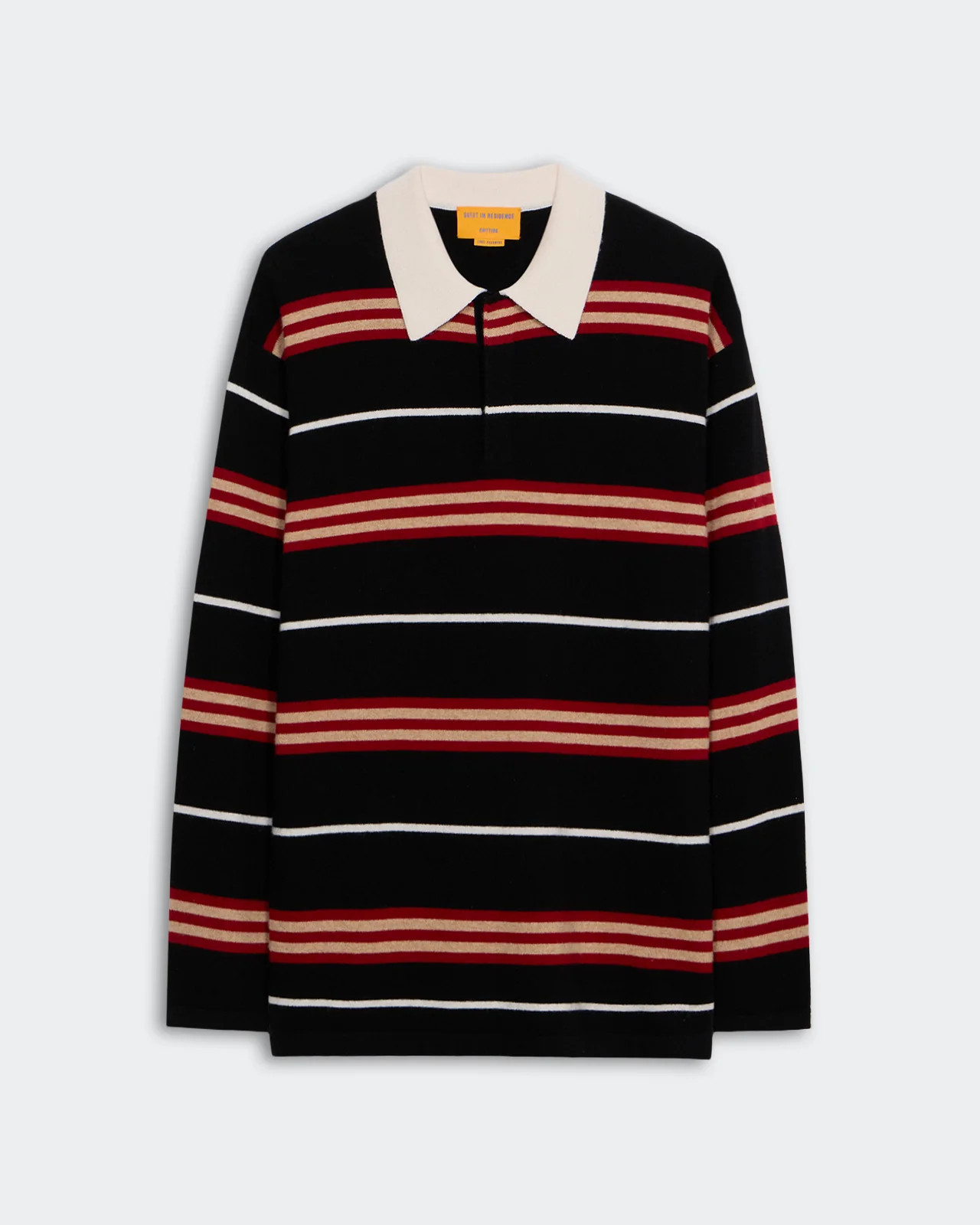 Striped Rugby - Black Combo | Guest In Residence