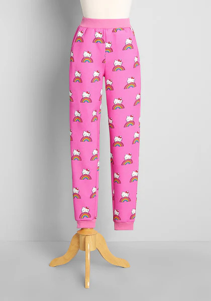 ModCloth x Hello Kitty Sweet As You Please Joggers | ModCloth