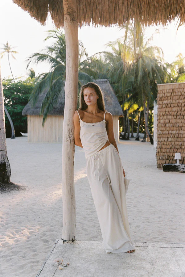 Sundays Pant Cream | Kat the Label US