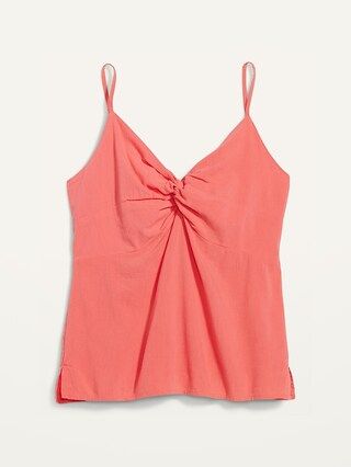 Fitted Twist-Front Cami Top for Women | Old Navy (US)