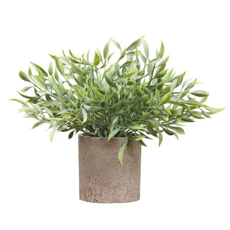 Mini Potted Fake Green Plant Lifelike Decor for Home Desktop | Walmart (US)