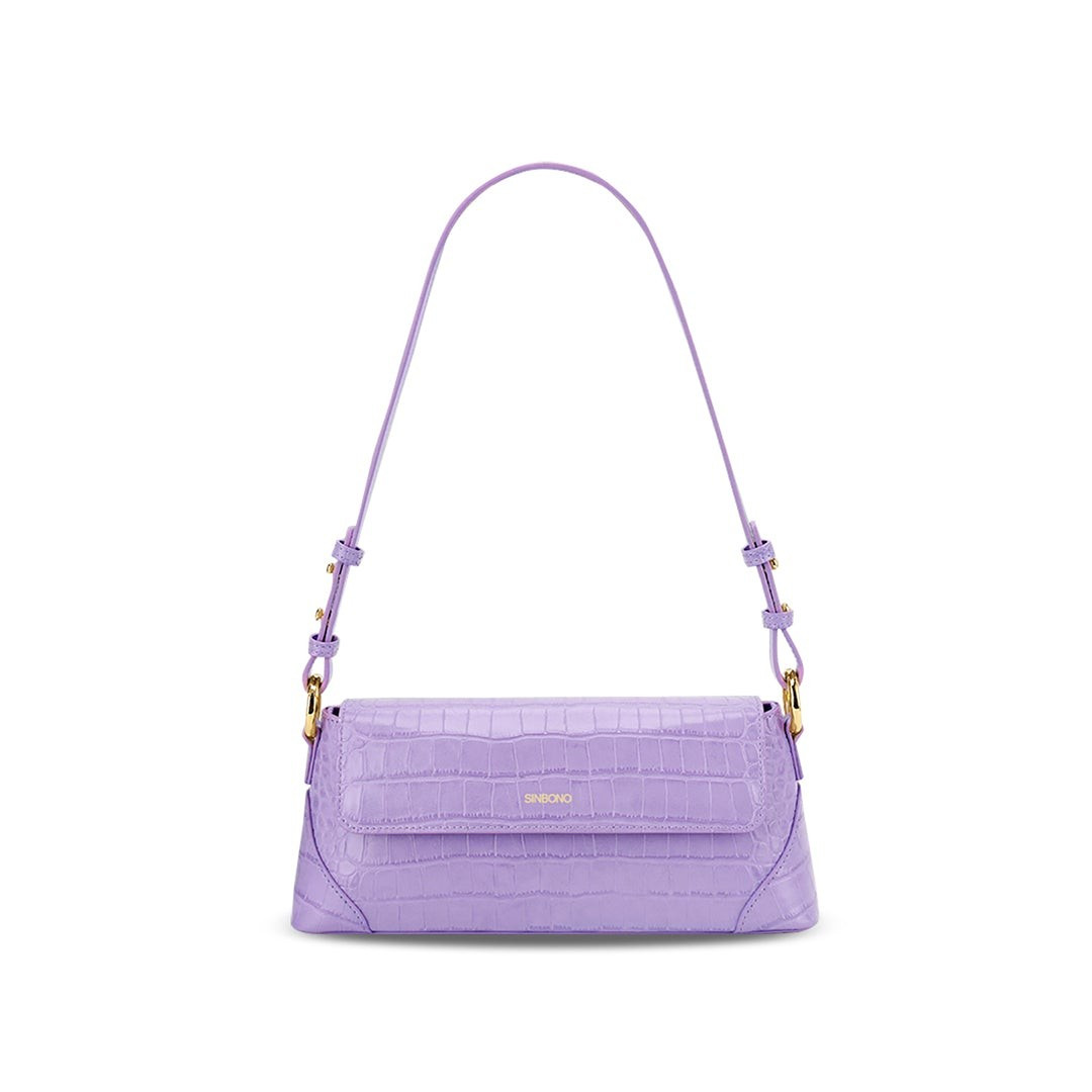 Amelia Shoulder Bag - Purple | SINBONO INC.