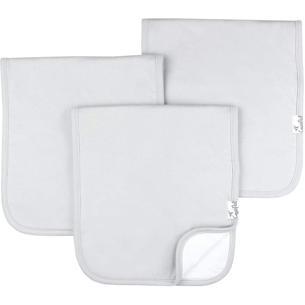 Copper Pearl Premium Baby Burp Cloths - 3-Pack Large Cotton Burp Cloths, Extra Soft Spit Up Rags ... | Amazon (US)