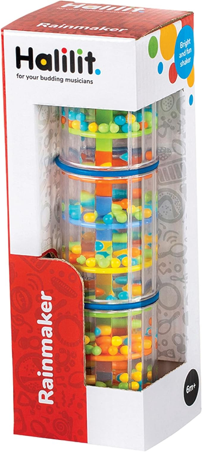 Halilit by Edushape Rainmaker - 8 Inch Rainstick Musical Instrument for Babies, Toddlers and Kids... | Amazon (US)