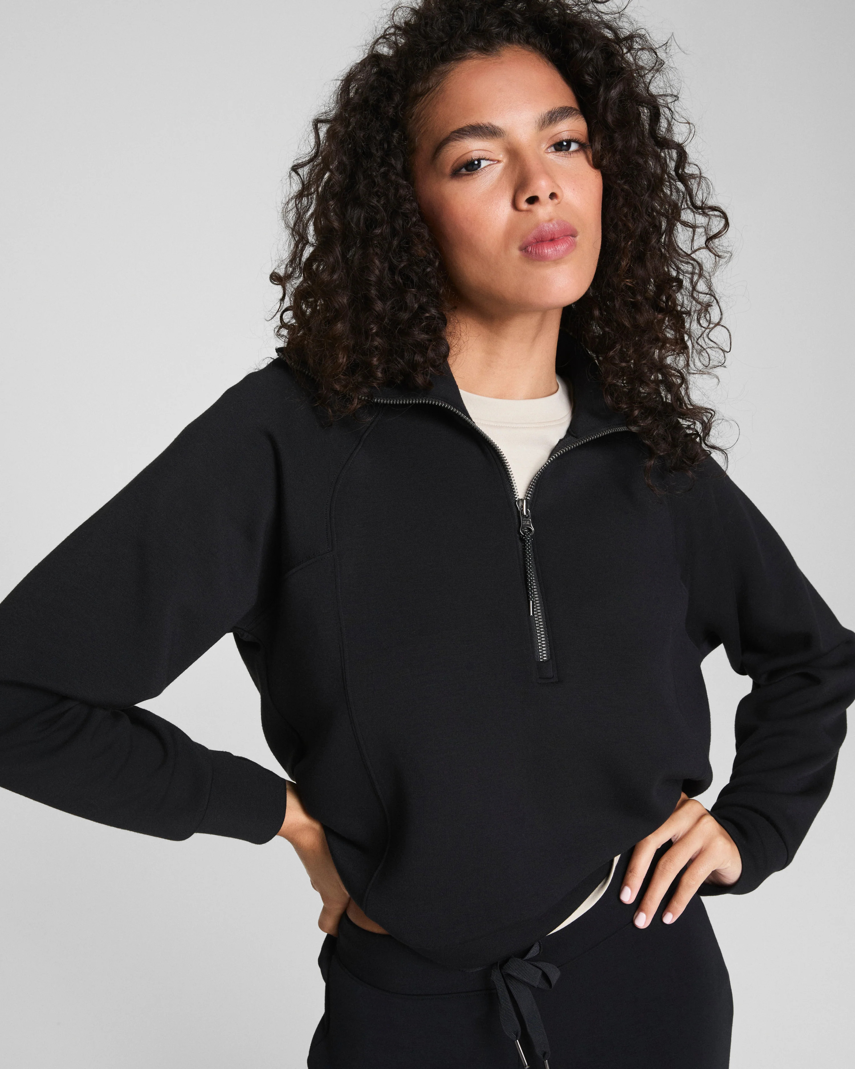 AirEssentials Half Zip in Light-as-Air Fabric | SPANX | Spanx