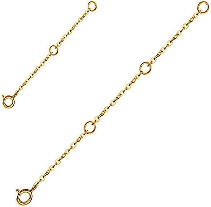 AOBOCO 925 Sterling Silver Chain Extenders for Necklace Bracelet with Gift Box | Amazon (US)