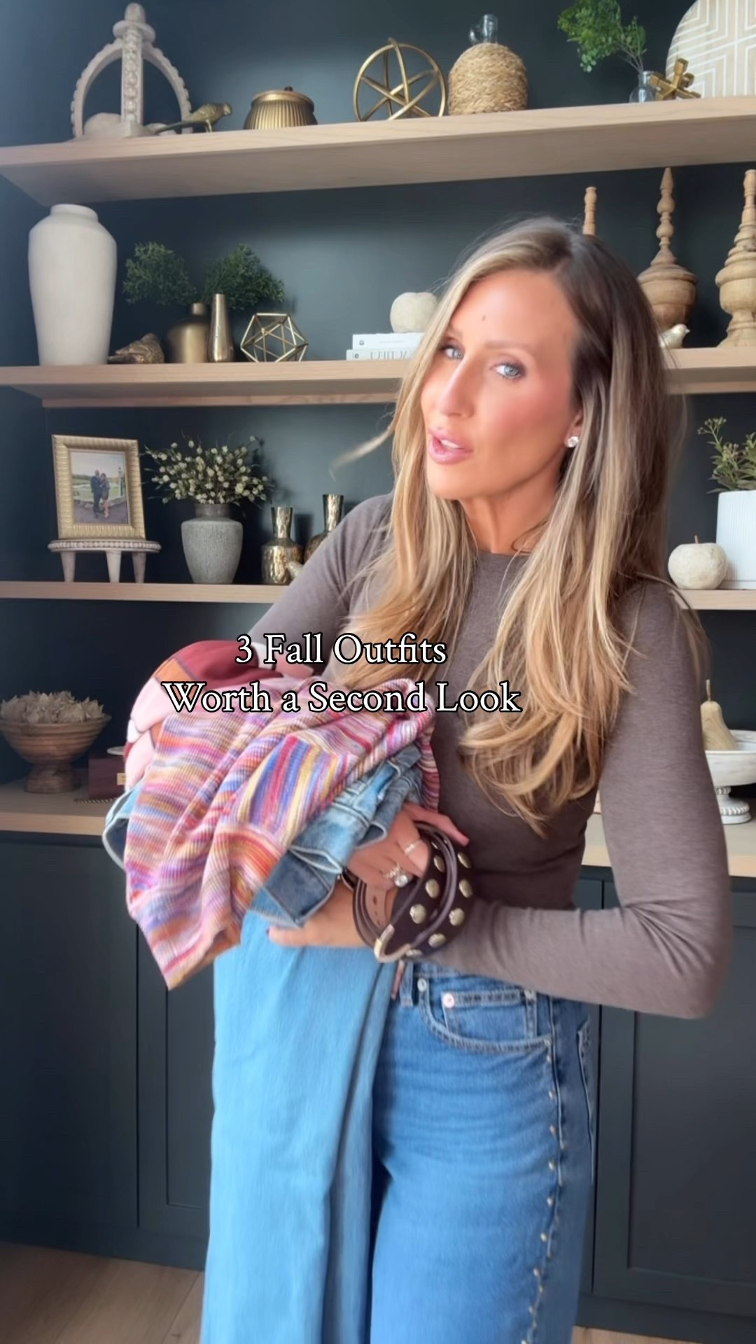 3 fall outfits / express jeans, American Eagle size 8 long in both 

#LTKOver40 #LTKFindsUnder50 #LTKFallSale