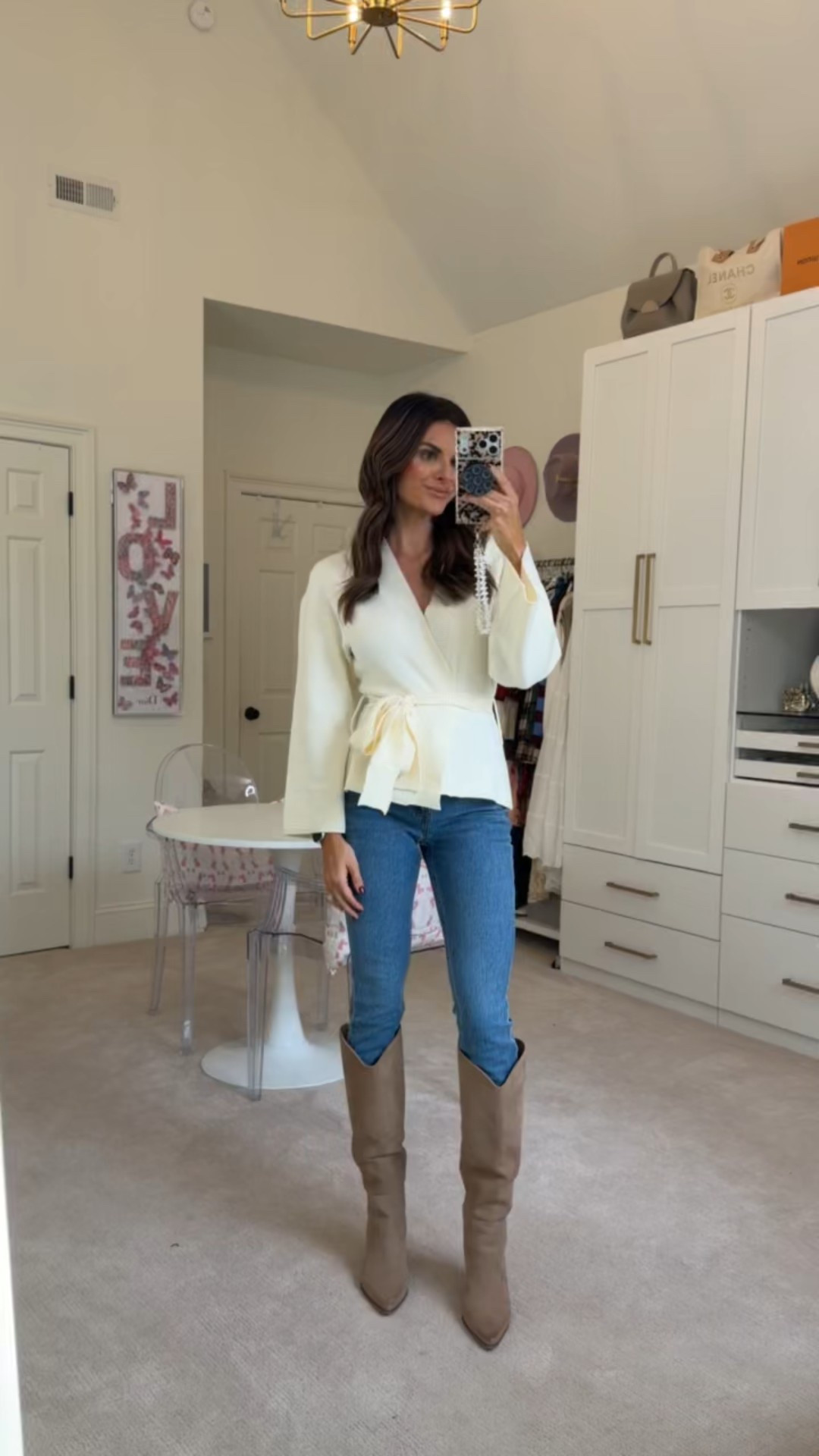 This top is perfect to dress up or down! 

Wearing a size XS 

#LTKStyleTip #LTKFindsUnder100