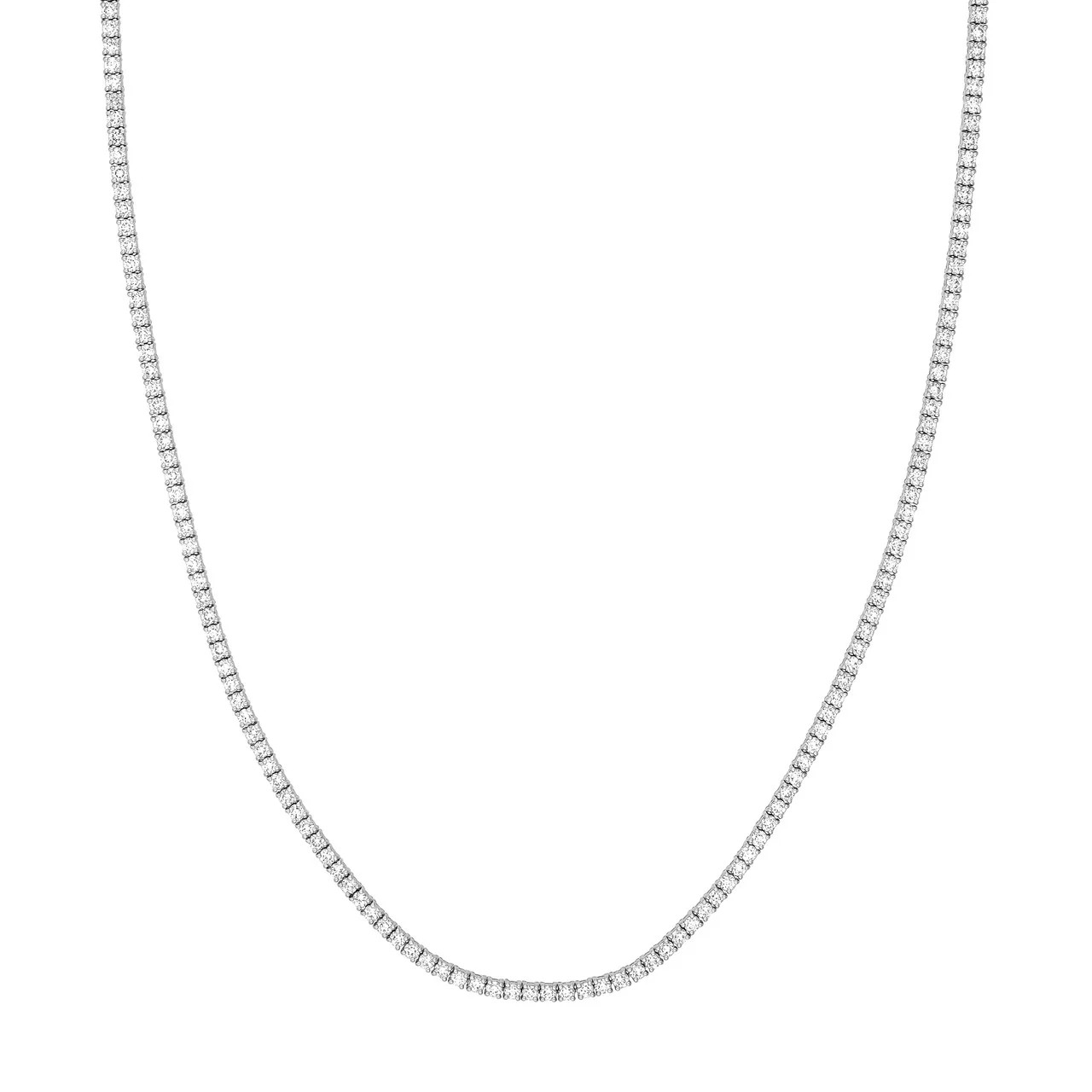 The Line Tennis Necklace | The Goldn Company