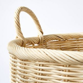 Medium Rattan Basket with Handles - Threshold™ designed with Studio McGee | Target