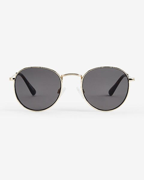 Round Frame Sunglasses | Express