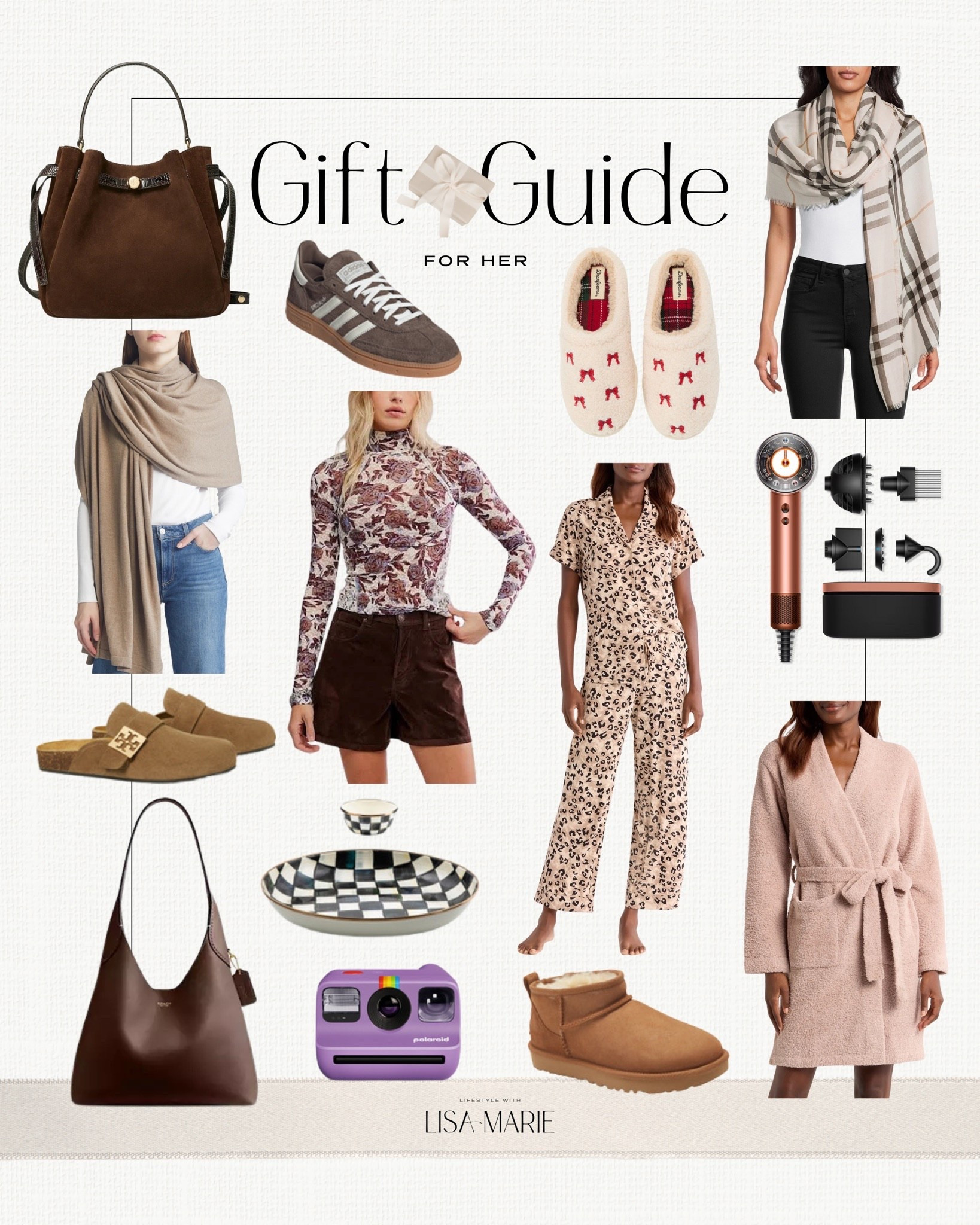Holiday gift guide for her. Christmas present ideas for wife, mom, sister and daughter in law. Gift exchange. 


#LTKGiftGuide #LTKShoeCrush #LTKItBag