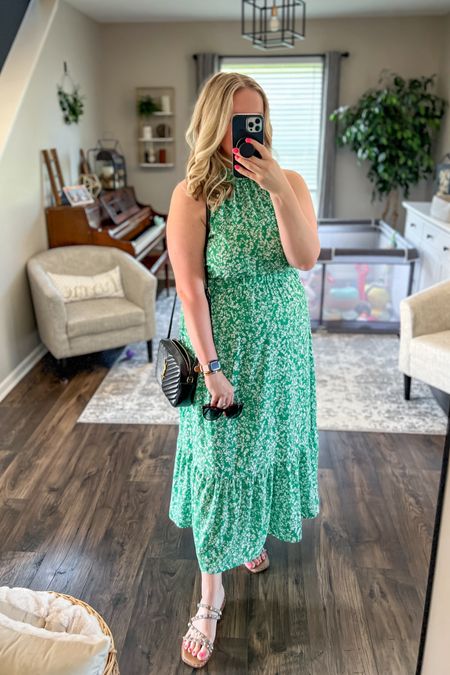 Wedding season is here! My wedding guest dress is Amazon and it’s very flattering! Wearing XL normally L/XL. Makes for a great summer dress for any occasion. Will never stop wearing these neutral studded sandals with everything either!

#LTKWedding #LTKFindsUnder50 #LTKParties