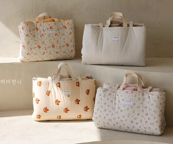 Luxury Portable Baby & Toddler Nap Mat (Mat, Blanket, Pillow Set!) Made in Korea / FREE SHIPPING! | Etsy (US)