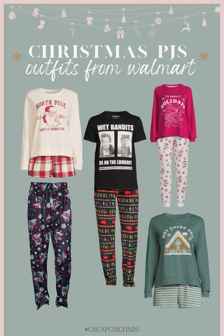 Christmas pajamas from Walmart! #ad @walmart #walmart #walmartholiday #walmartchristmas

#LTKGiftGuide #LTKHoliday #LTKunder50