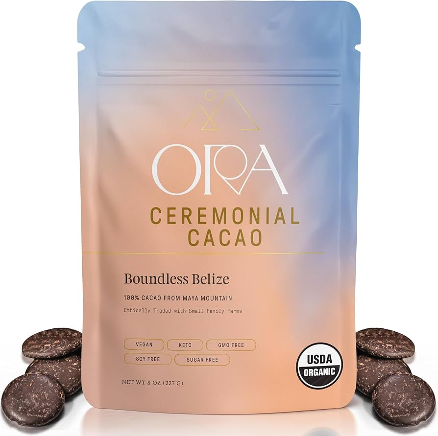 ORA Ceremonial Cacao - Boundless Belize - Organic 100% Cacao - Ethical - Regenerative - High Flav... | Amazon (US)