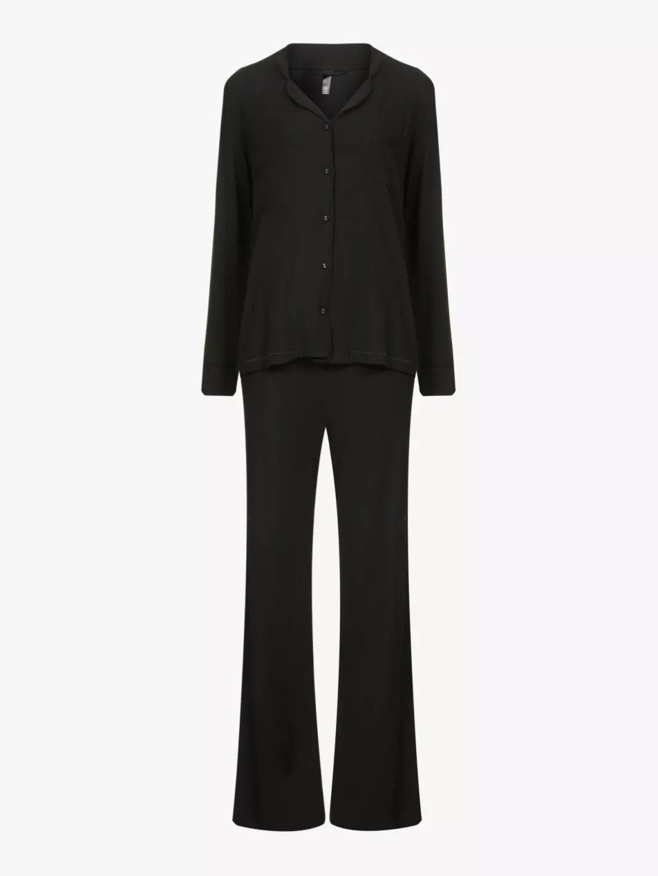 Soft Lounge stretch-jersey pyjama set | Selfridges