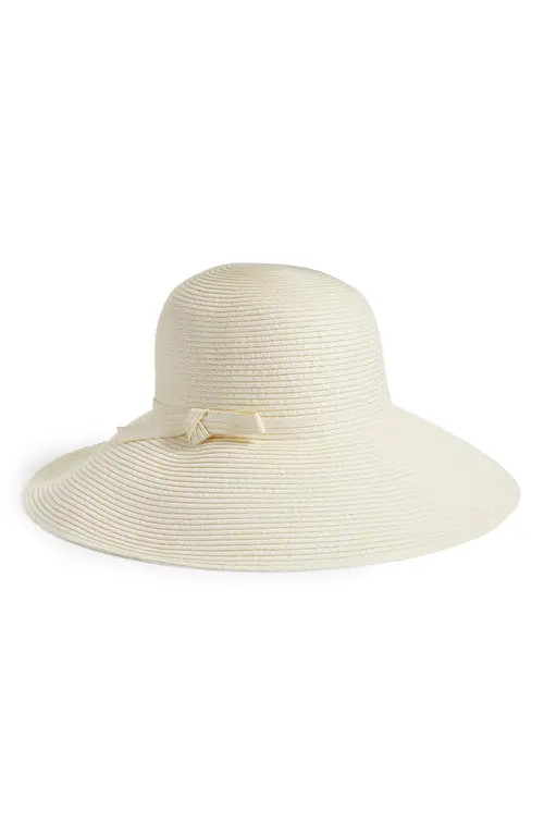 Nordstrom Packable Floppy Hat in Ivory at Nordstrom | Nordstrom