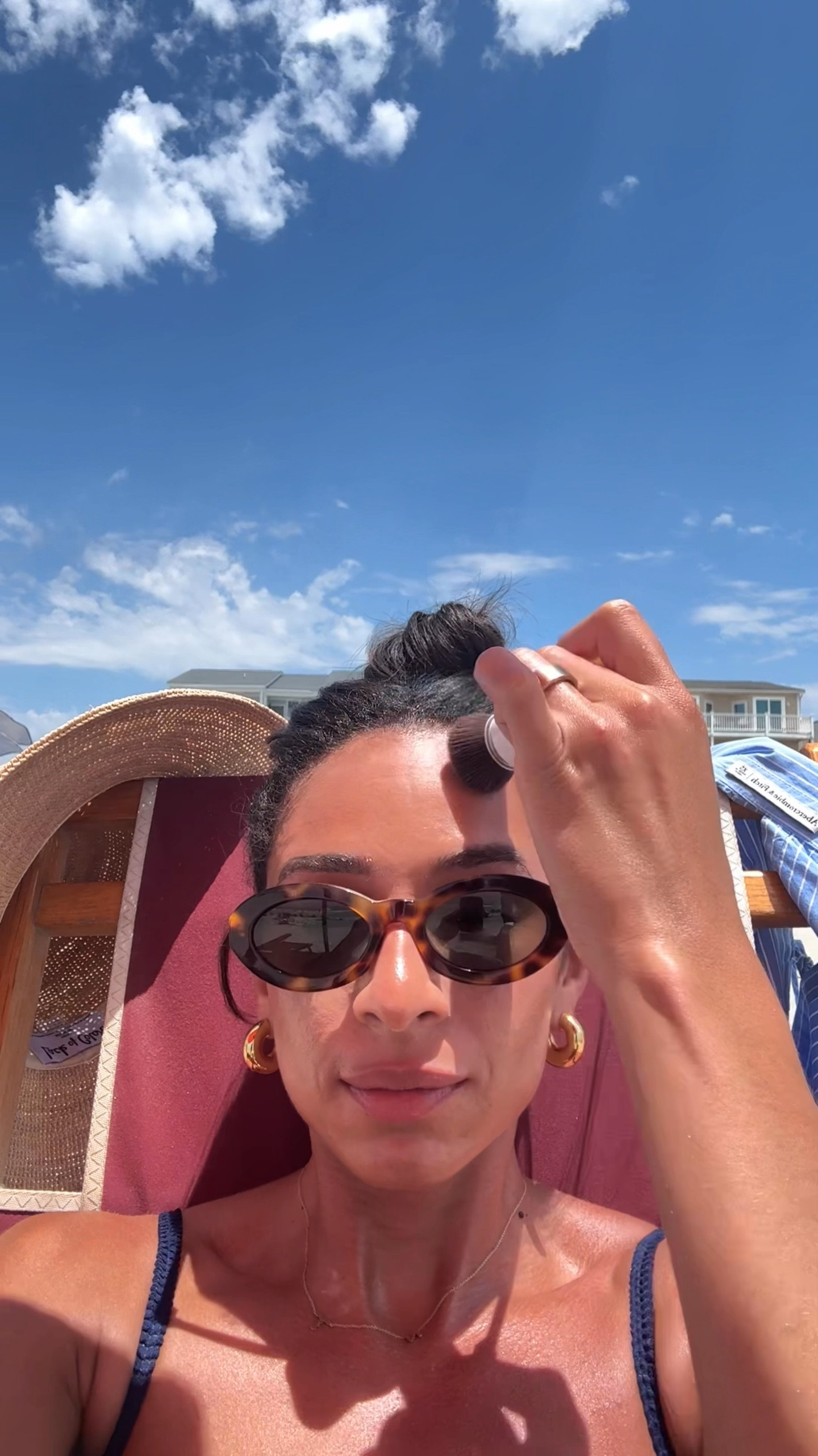 My favorite way to reapply sunscreen on my face? Powder spf! Doesn’t mess up makeup and reduces shine! Wearing shade medium in spf powder and shade Tan in tinted SPF underneath and shade iconic nude in lip liner

#LTKTravel #LTKSummerEdit #LTKSwim