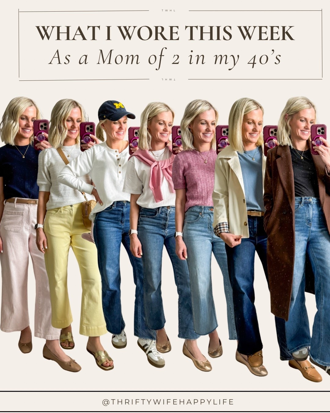 What I wore last week as a mom of 2 in my 40’s  

#LTKootd #LTKPetite #LTKOver40