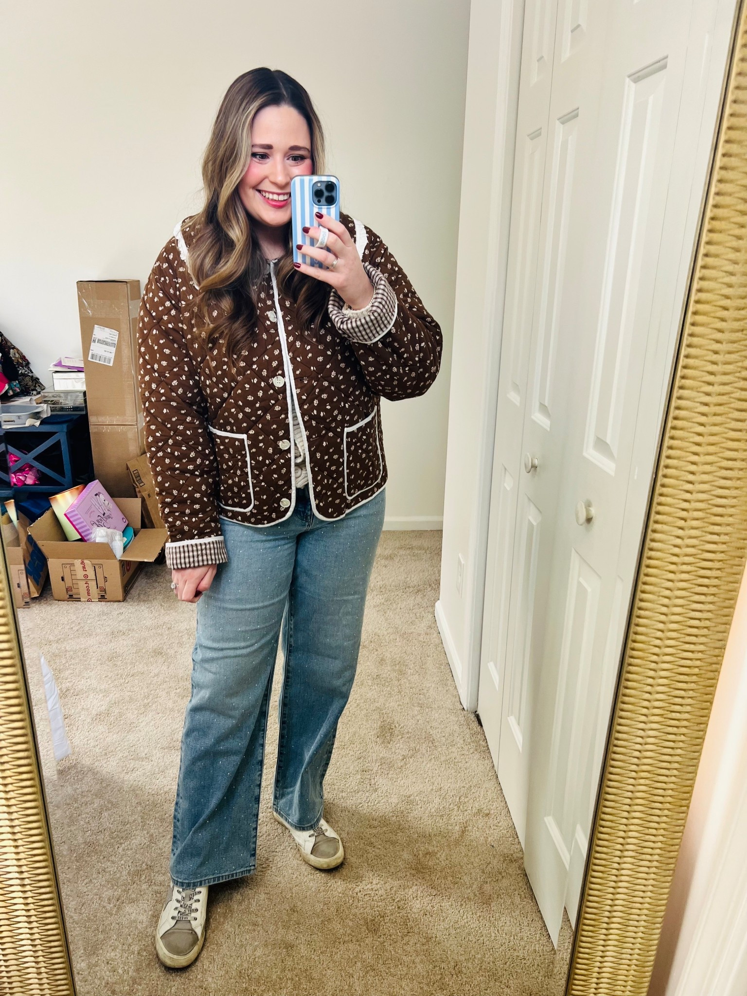 Quilted jacket 🤎 mine is from Holley Girl, but linking some similar Amazon options!

#LTKootd #LTKSeasonal