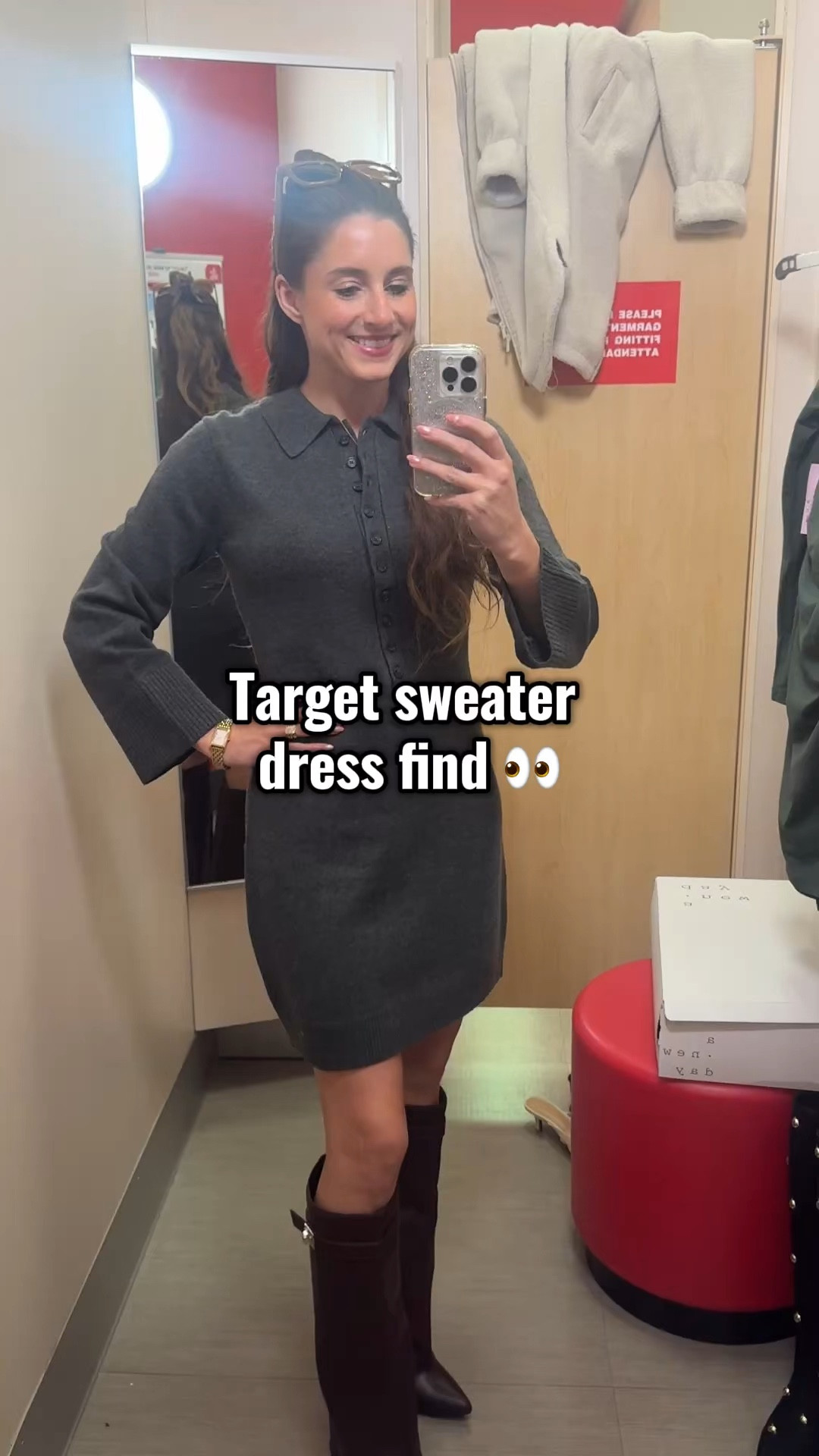 New Target sweater dress and wedge boots! 

#LTKWorkwear #LTKFindsUnder50 #LTKStyleTip