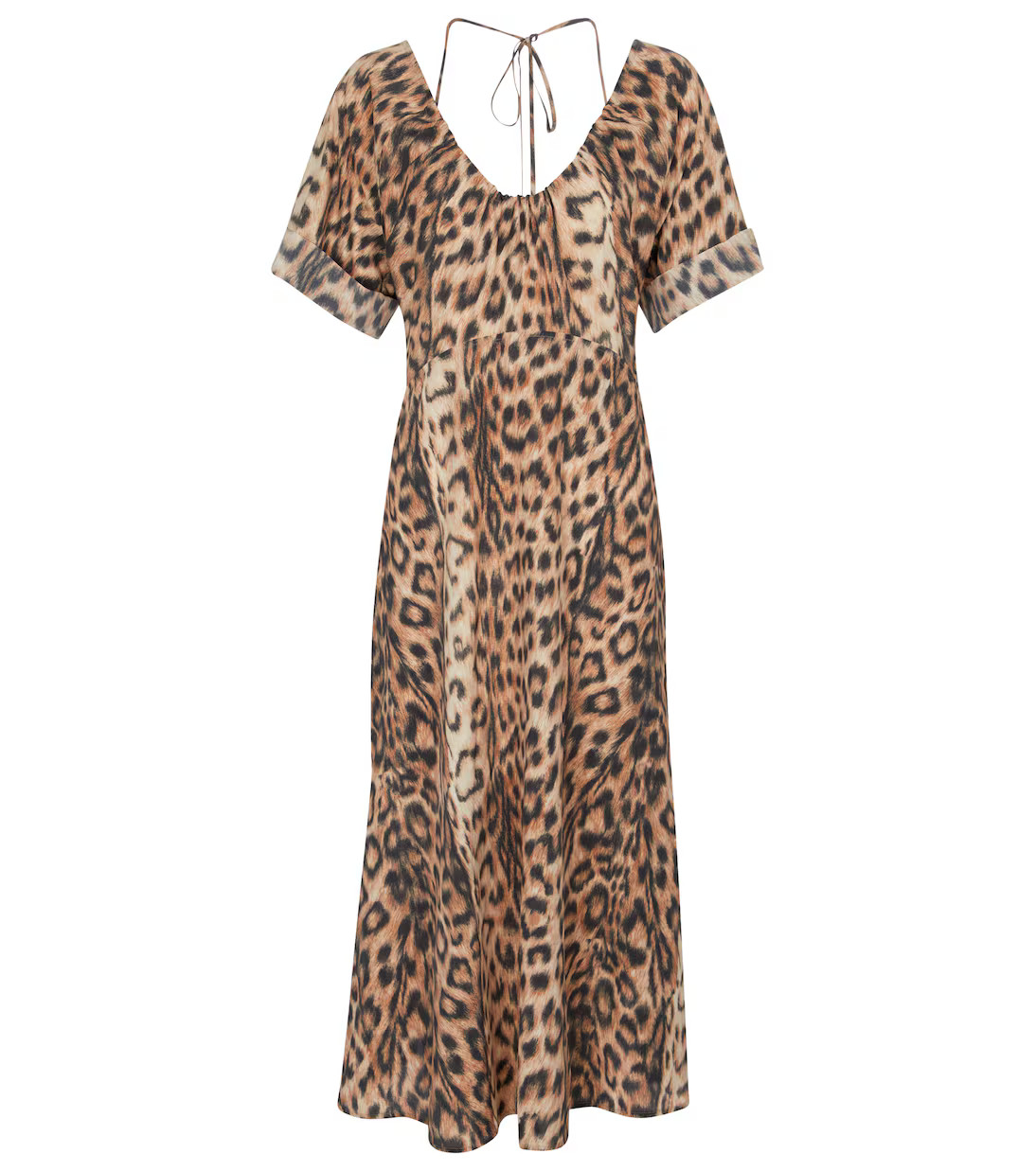 Leopard-print midi dress | Mytheresa (UK)