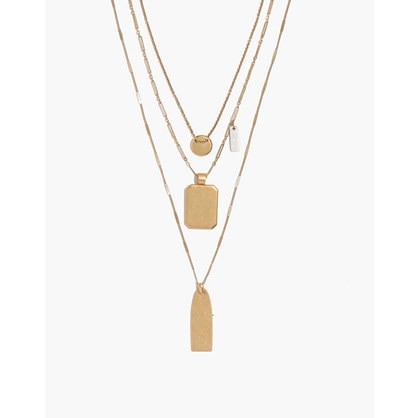 Treasure Pendant Necklace Set | Madewell