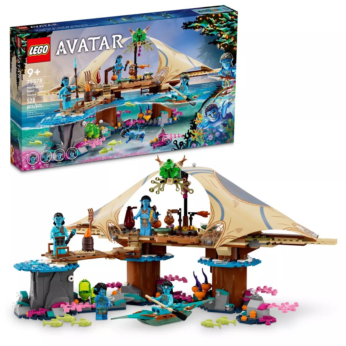 LEGO Avatar: The Way of Water Metkayina Reef Home Toy Set 75578 | Target