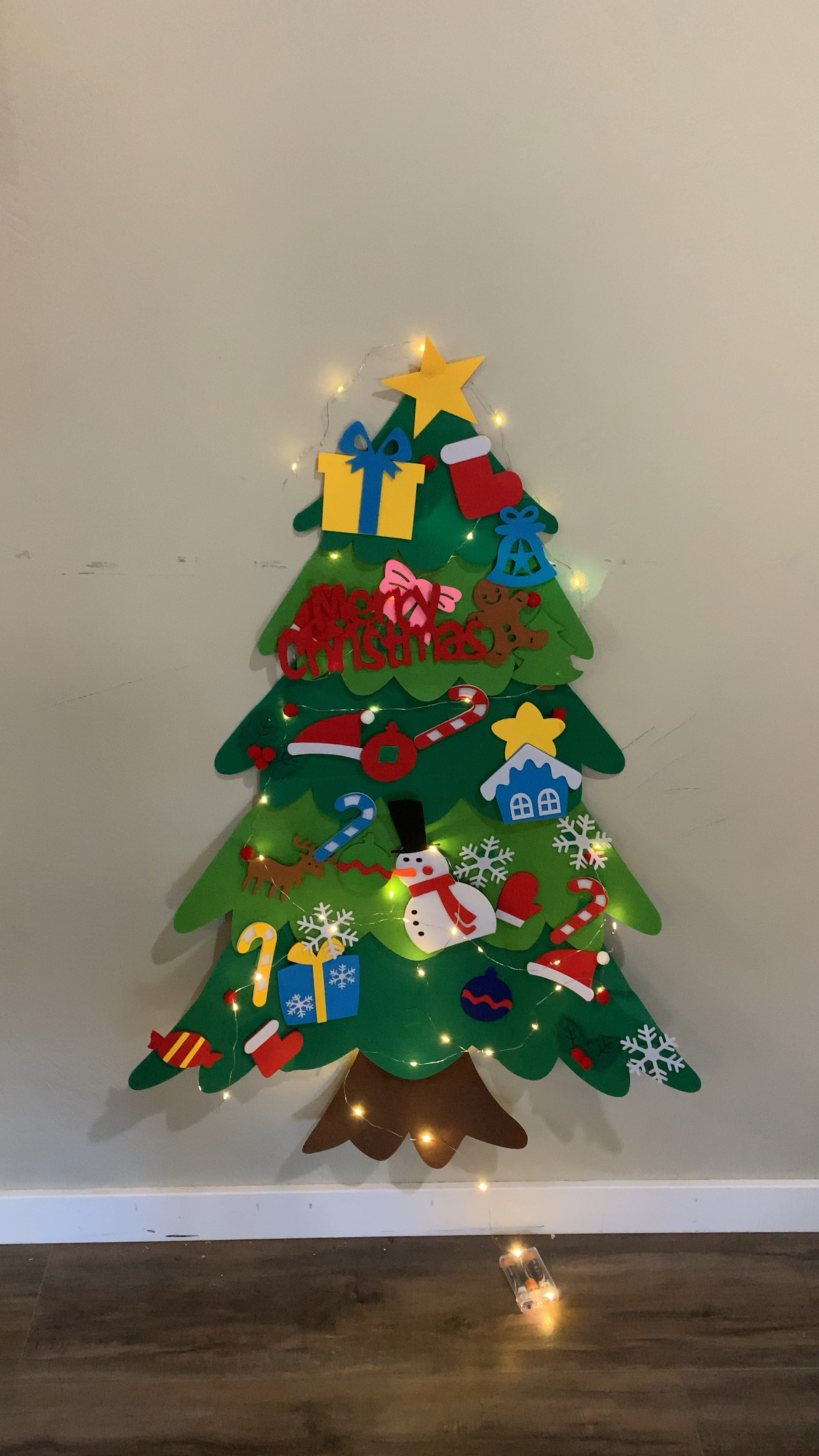 My kids can’t stop playing with this! If you’re a toddler parent - grab this ( i got one for each kid to have in their room and have alone time // quiet time) and the kids love decorating it and then showing each other and me. 🎄🥰 #kidschrisstmastree #feltchristmastree #kidstreetoy #toddlerchristmastree #toddlerchristmastoy 

#LTKKids #LTKHoliday #LTKGiftGuide