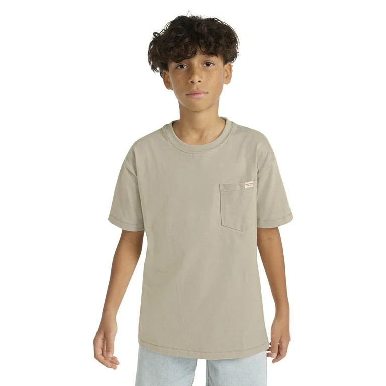 Levi Strauss Signature Boys Lived in Pocket Tee, Sizes 4-18 | Walmart (US)