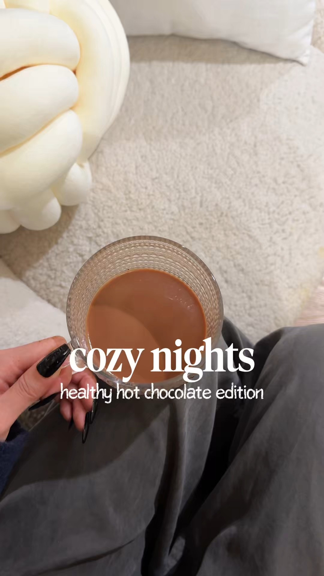 POV your night routine just got cozier (and healthier!) I’m always craving a warm & delicious drink before bed so when I saw this MUD\WTR's Hot Cacao — upgraded with mushrooms, adaptogens, and low-glycemic sweetness — I had to try! Shop all my favorites from the @drinkmudwtr brand linked here https://liketk.it/5EN0S #MUDWTR #ad

#LTKHoliday #LTKdayinmylife #LTKGiftGuide