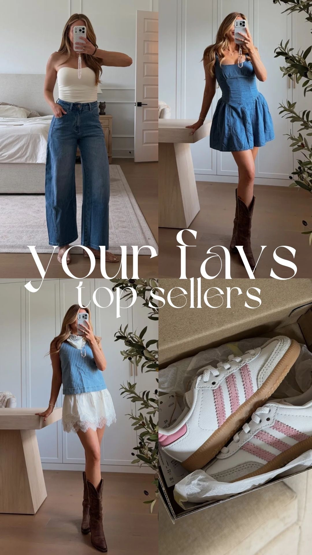 top sellers of the week🤍

top shopped, spring fashion, abercormbie, adidas, denim, country concert outfit, michele jaliene

#LTKPetite #LTKSeasonal #LTKootd