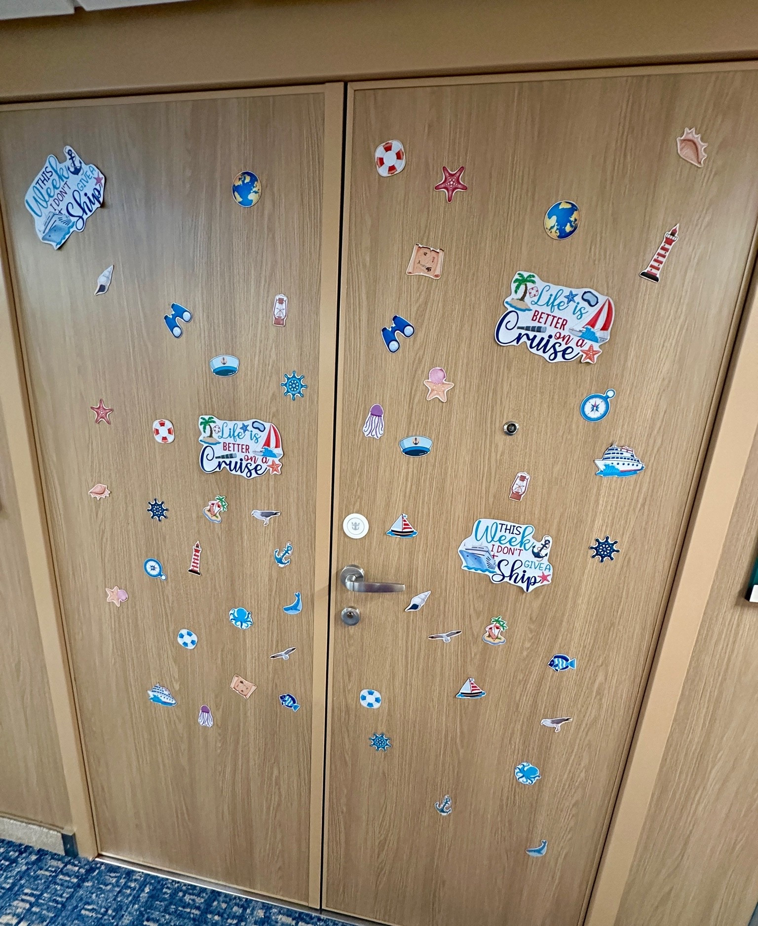 Going on a cruise be sure to order decorations for your door. This time we were in adjoining rooms. Love the way the setup the adjoining rooms with adjoining balcony. This is the way to go if you are traveling with kids. #cruises #royalcaribbean #doordecor #travelblogger

#LTKTravel
