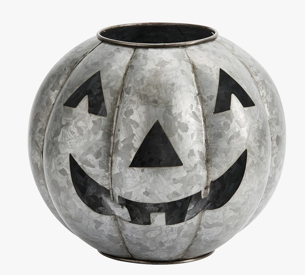 Galvanized Jack O' Lantern | Pottery Barn (US)